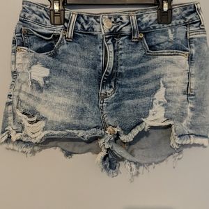 Destroyed Denim AE Shorts